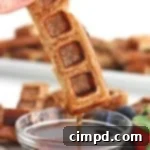 French Toast Waffle Sticks - A delicious and fun breakfast recipe.