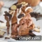Rocky Road Profiteroles