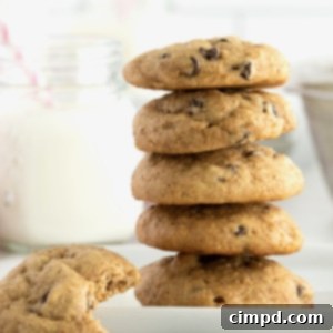 Bite-Sized Chocolate Chip Bliss 10 Healthier Mini Chocolate Chip Cookies by The BakerMama