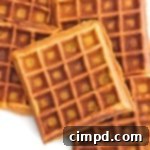 Pumpkin Eggnog Waffles