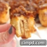 Mini Pumpkin Pecan Sweet Rolls