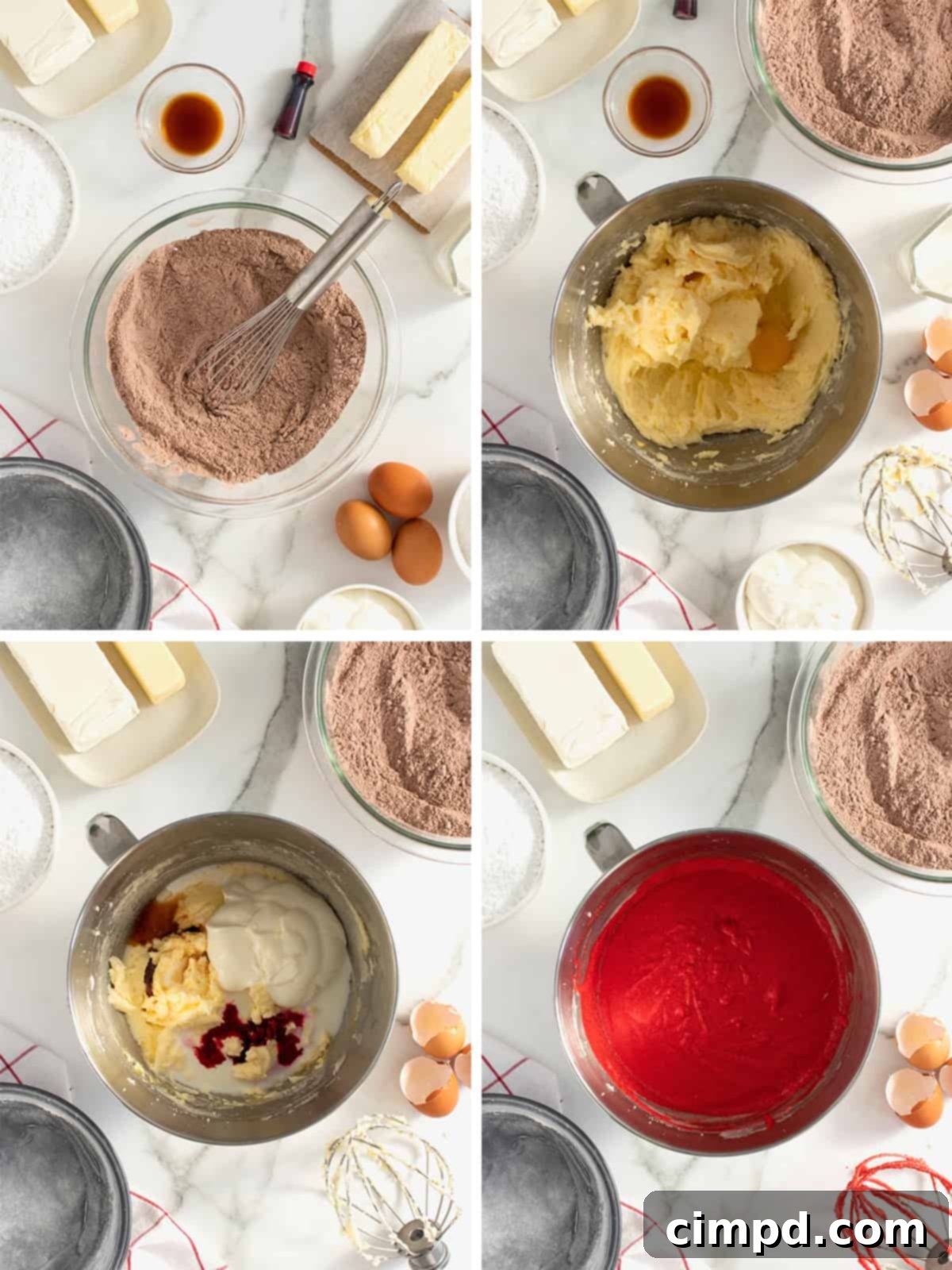 Scarlet Velvet Bliss 6 Red Velvet Cake by The BakerMama