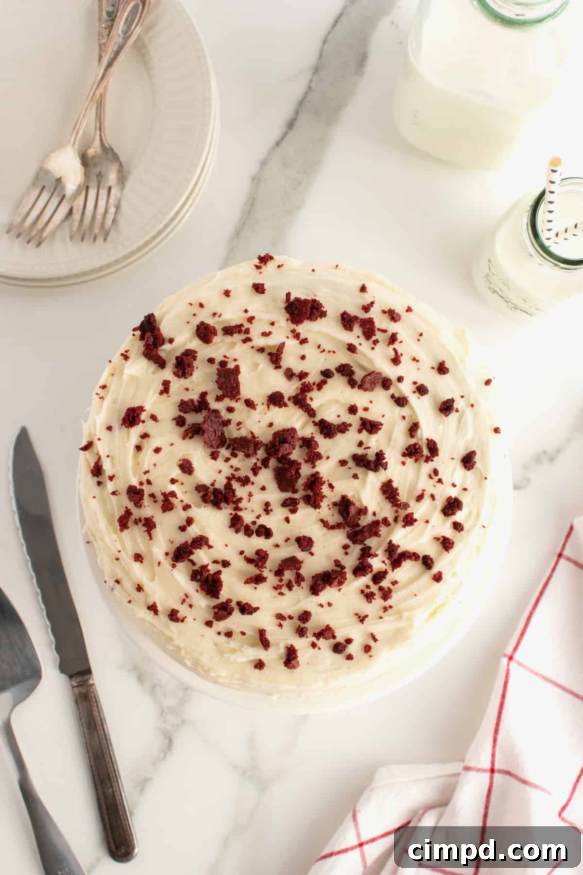 Scarlet Velvet Bliss 9 Red Velvet Cake by The BakerMama