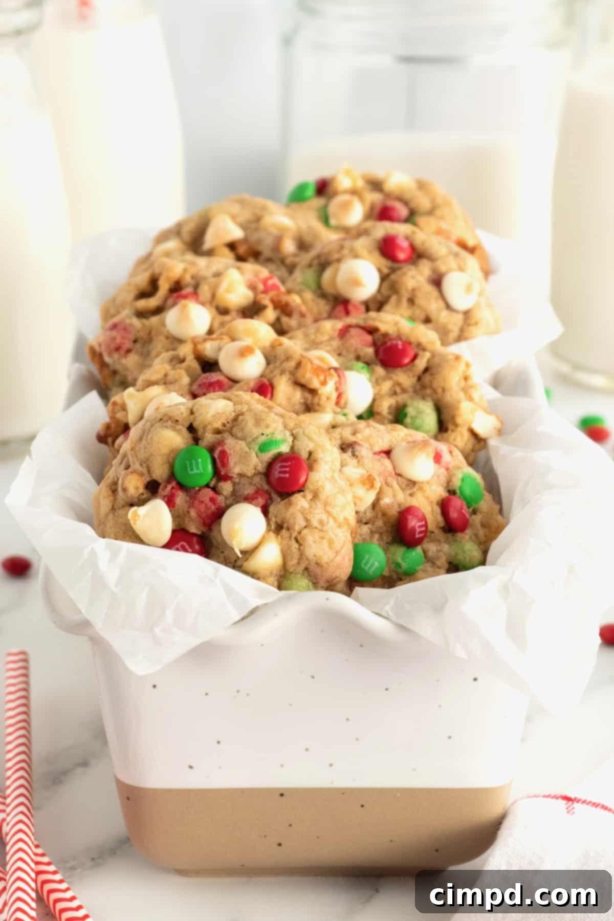 Sleigh Mix Cookies arranged on a festive holiday platter, ready for sharing.