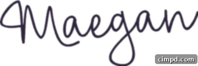Maegan's signature
