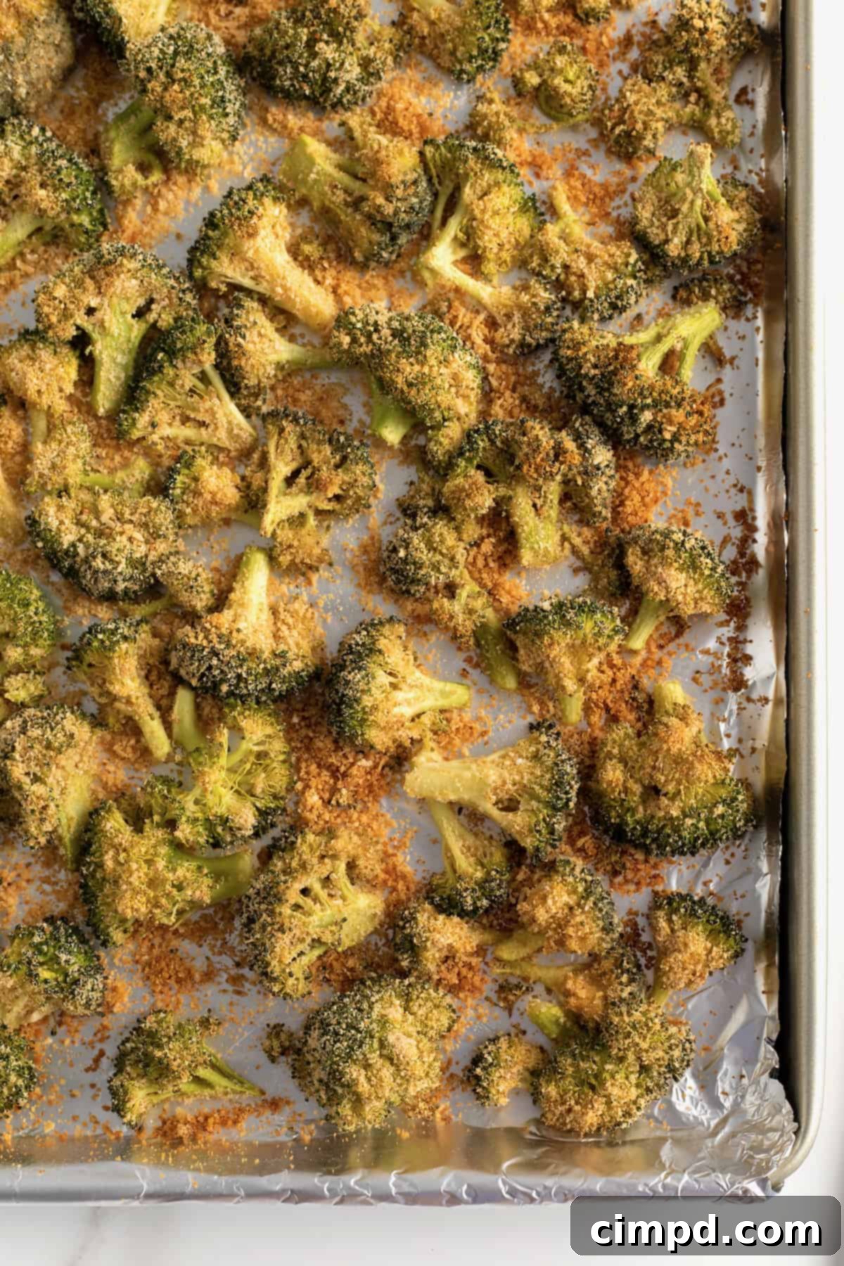 Crispy Oven Fried Broccoli, a healthy and tasty meal addition
