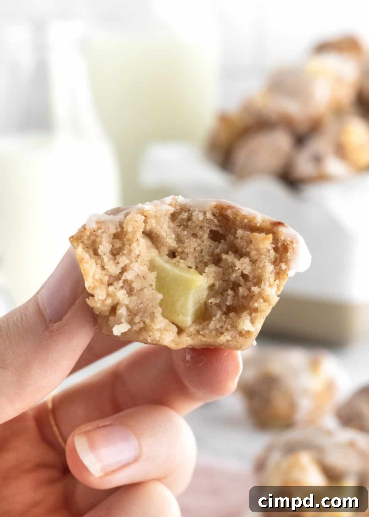 Baked Apple Fritters by The BakerMama