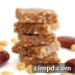 Homemade Honey Nut Larabars recipe card image