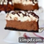 Thumbnail of Triple Chocolate Mousse Cheesecake