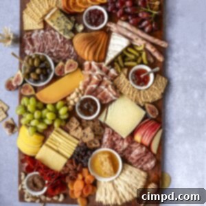 Cheese and Charcuterie Board by The BakerMama
