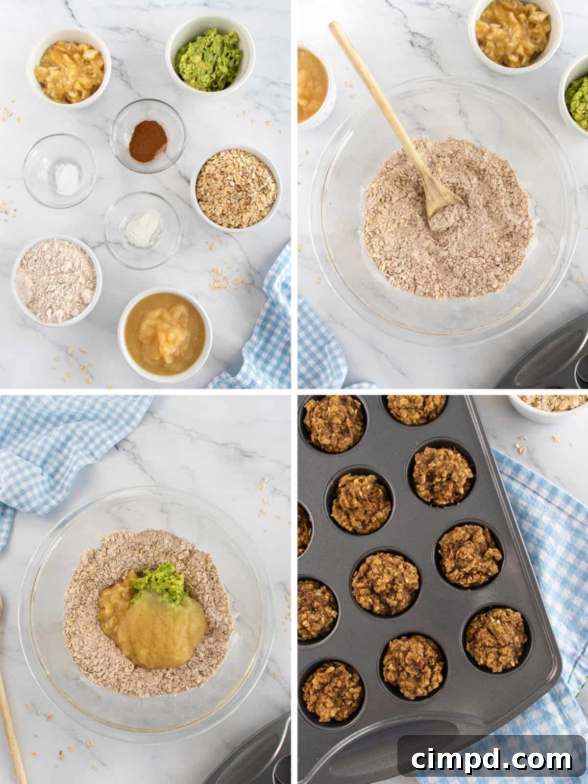 Recipe for Baby Food Muffins by The BakerMama