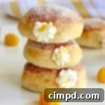 Royal Anne Cherry Cream Dream Doughnuts 2 Royal Anne Cherries and Cream Filled Baked Donuts