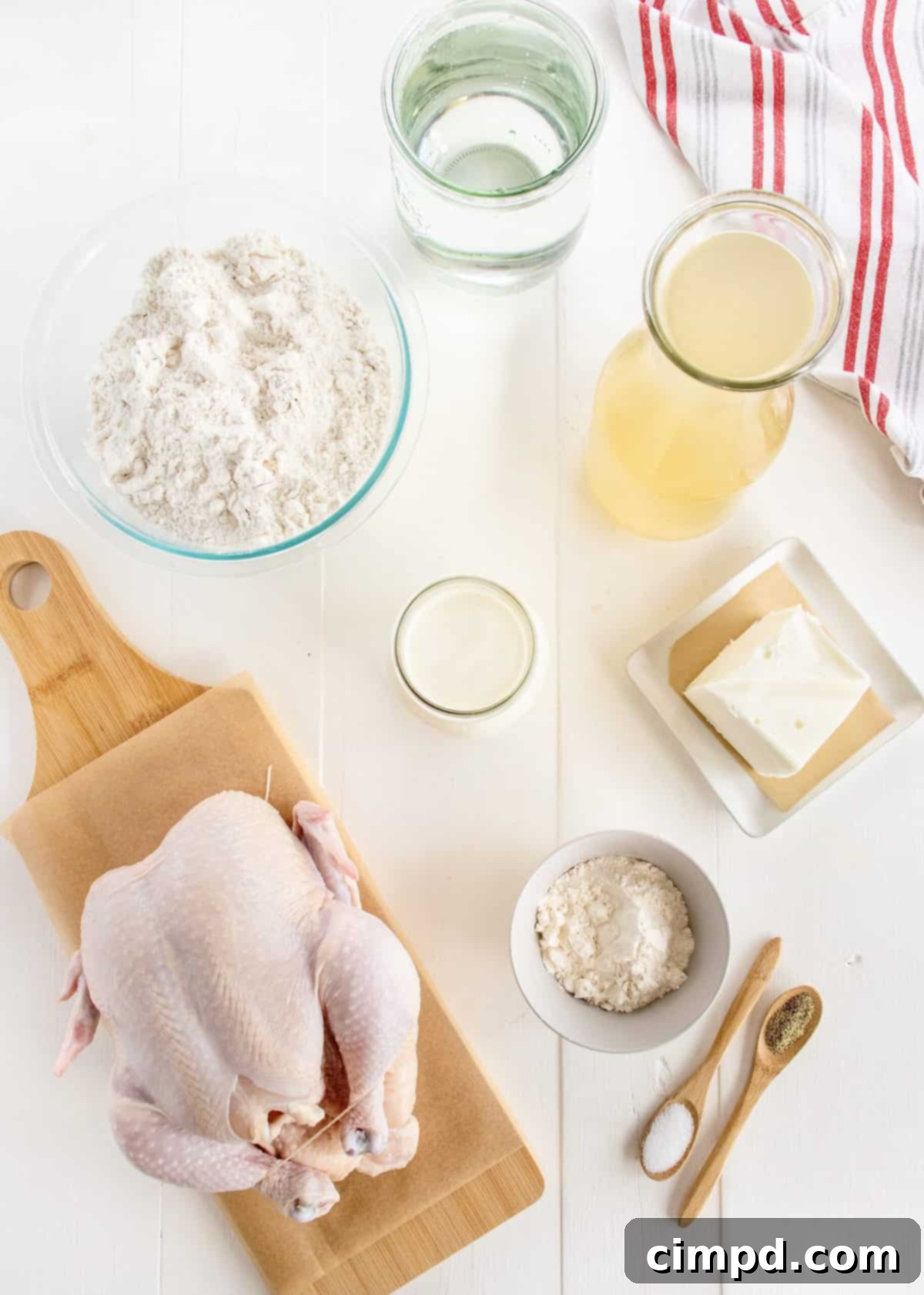 Homestyle Chicken and Dumplings by The BakerMama