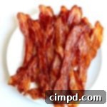 Crispy Baked Bacon Slices