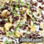 Black & Blue Steak Nachos