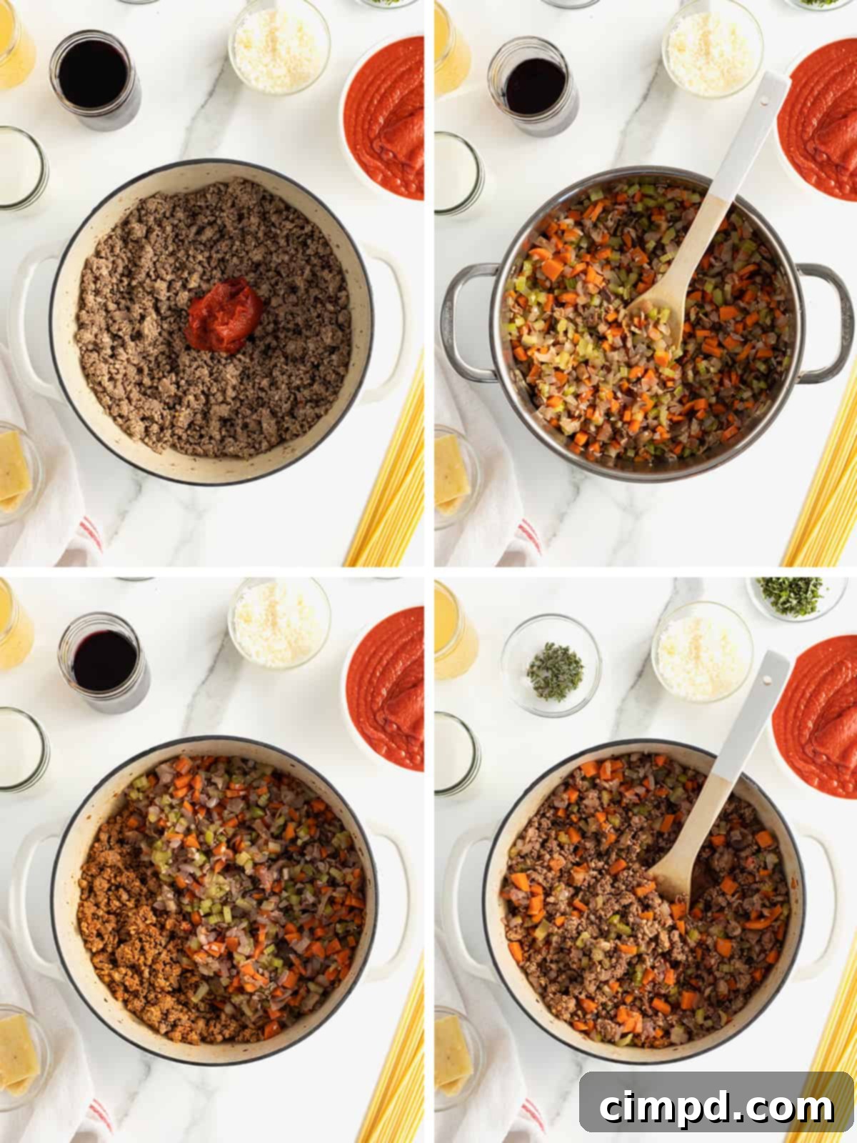 Authentic Bucatini Bolognese Perfection 8 The Best Bucatini Bolognese by The BakerMama