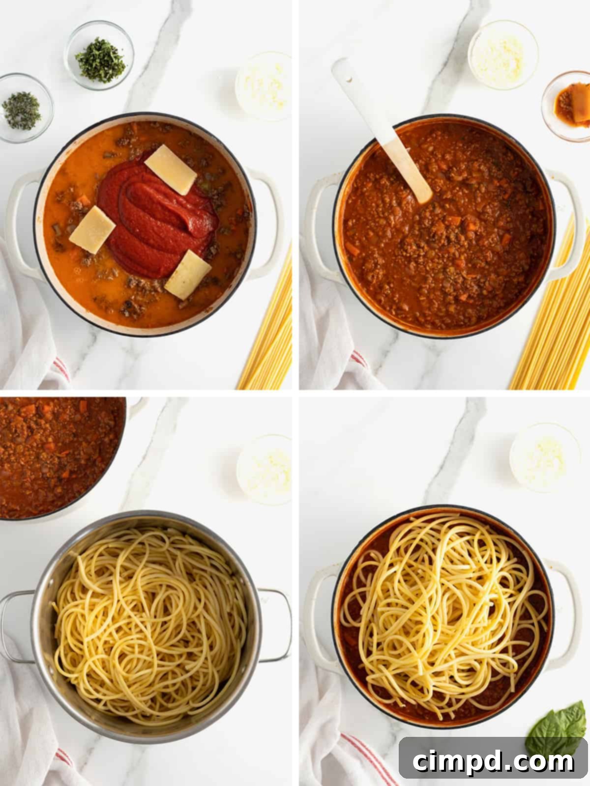 Authentic Bucatini Bolognese Perfection 9 The Best Bucatini Bolognese by The BakerMama