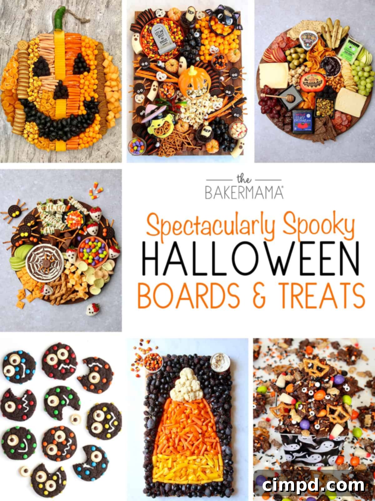 Halloween Boards and Treats by The BakerMama