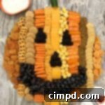 Pumpkin Snack Board by The BakerMama