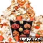 A small image of the finished Pumpkin Spice Snack Mix.