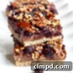 Blueberry Pecan Pie Bars Recipe