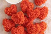 Fiery Cheetos Mozza Hearts